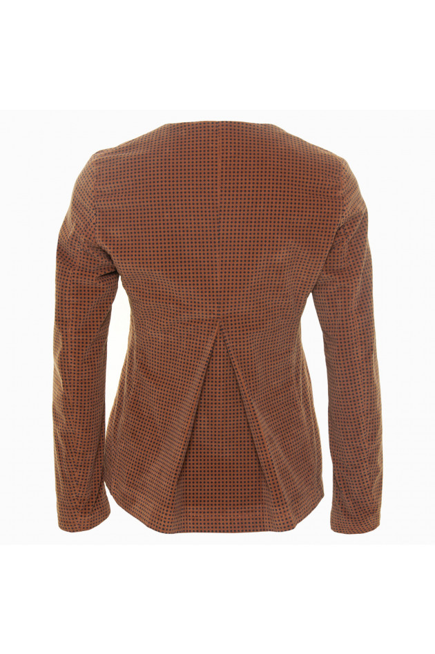 Ianux Blazer in Orange gemustert