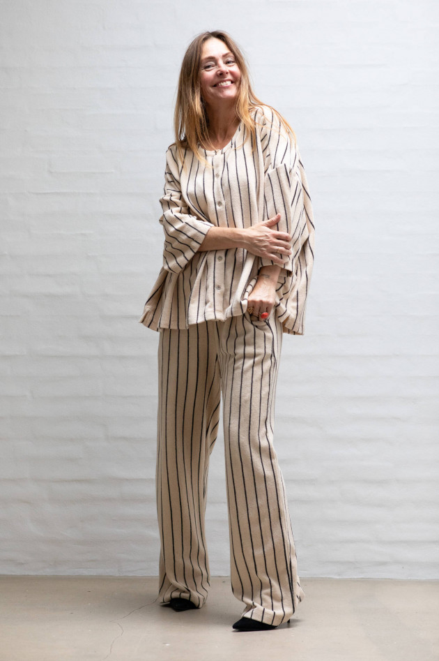 Bongusta Hose NARAM in Creme/Grau