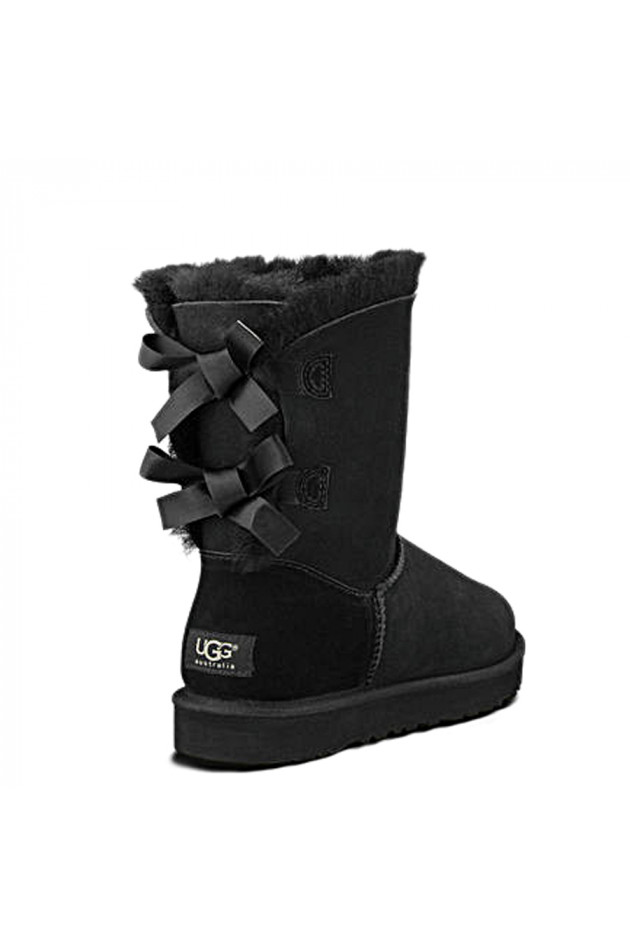 UGG Australia Boots BAILEY BOW in Schwarz