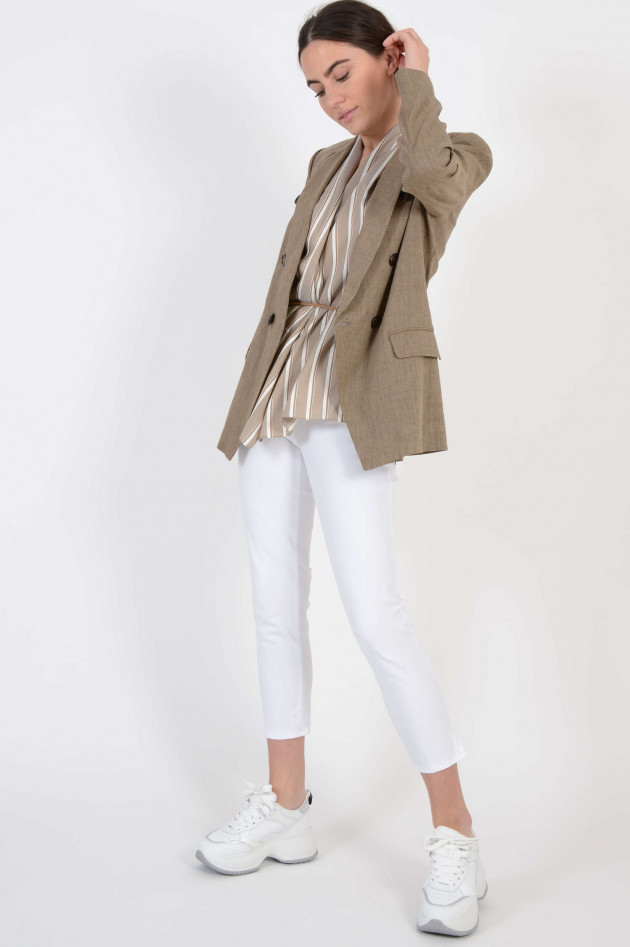 Brunello Cucinelli Blazer in Beige meliert