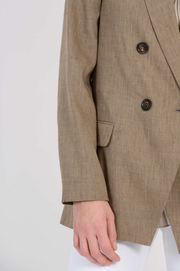 Brunello Cucinelli Blazer in Beige meliert