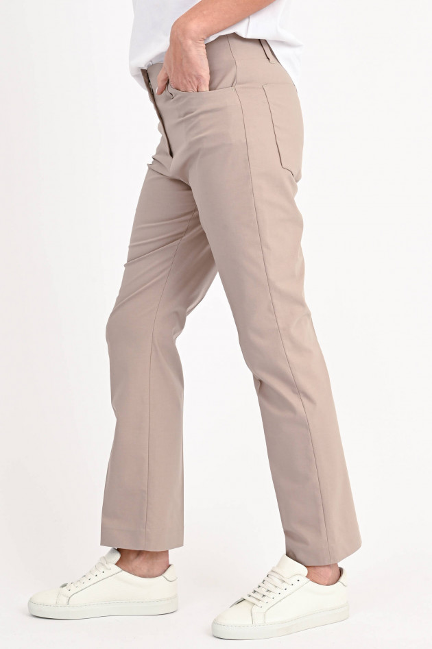 Brunello Cucinelli Baumwollhose in Taupe