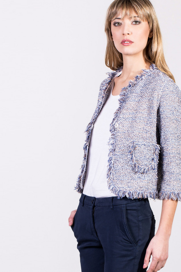 Bruno Manetti Strickjacke in Blau