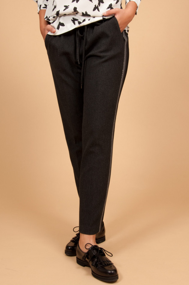Cambio  Hose mit Gummibund in Antra