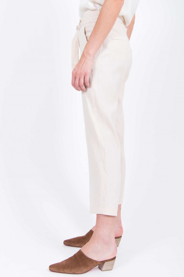 Cambio  Culotte CLAIRE mit Leinenanteil in Beige