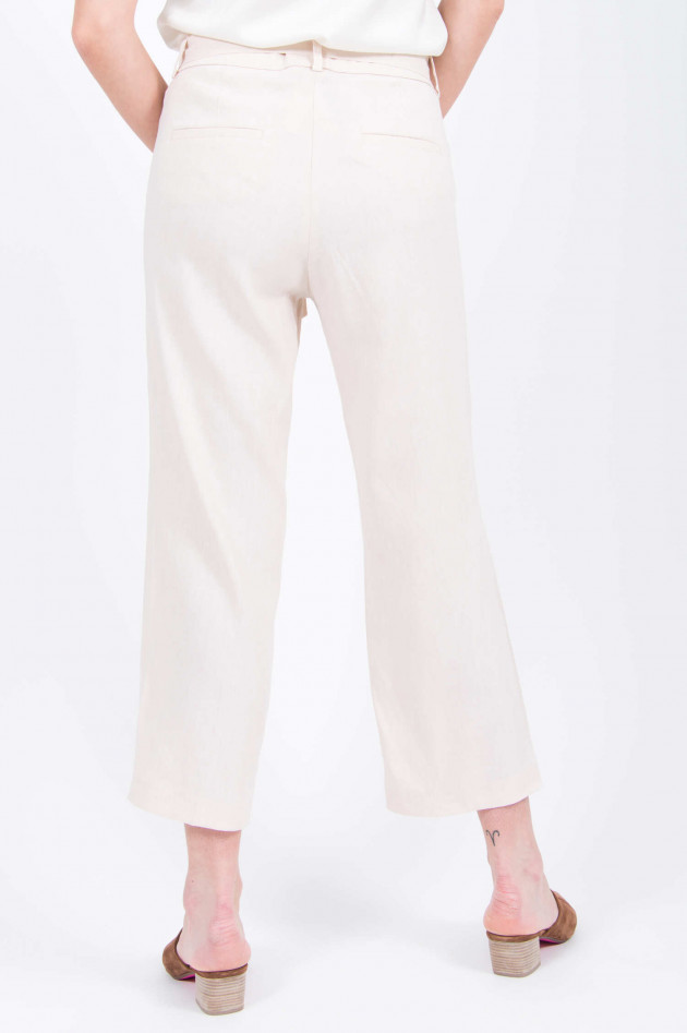 Cambio  Culotte CLAIRE mit Leinenanteil in Beige