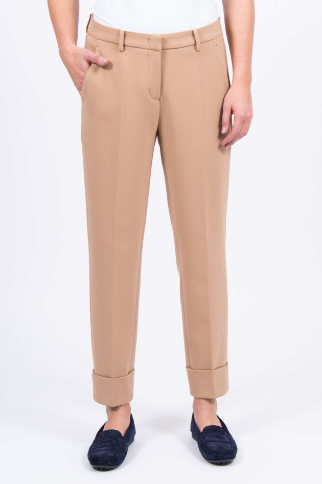 Cambio  Stulpenhose KRYSTAL in Camel