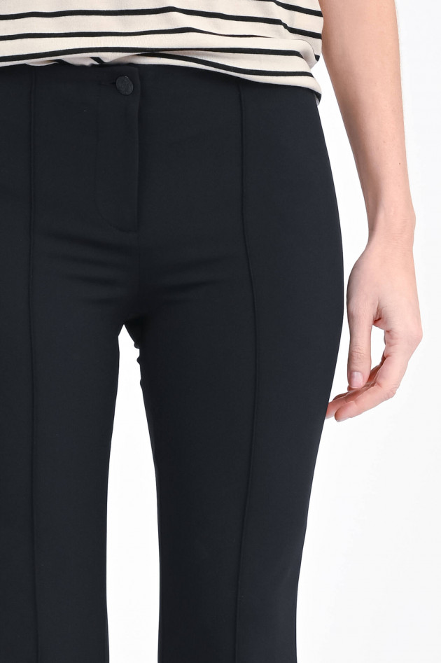 Cambio  Hose ROS TECHNO mit Bügelfalte in Schwarz