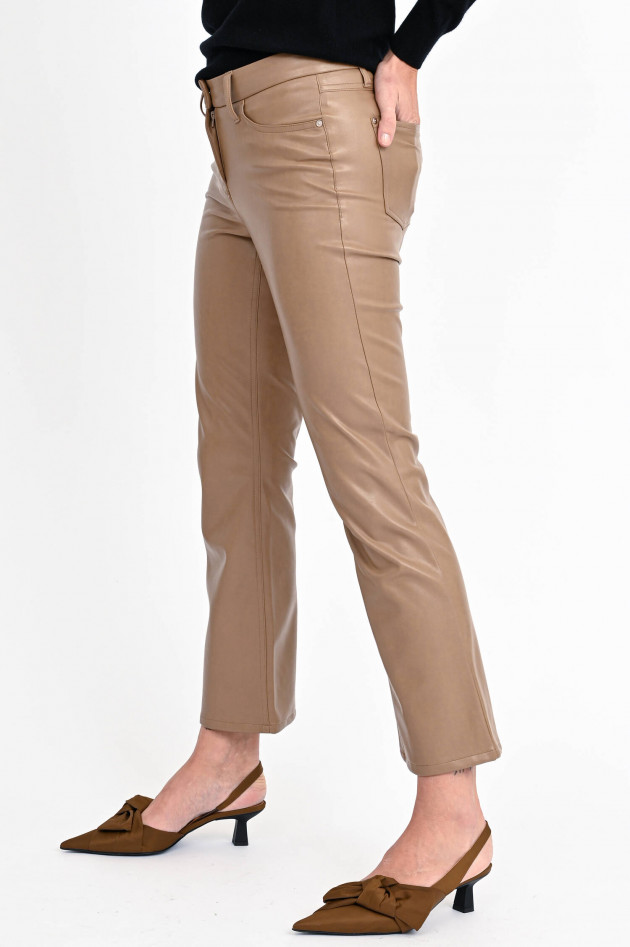 Cambio  Vegane Lederhhose RAY in Cognac