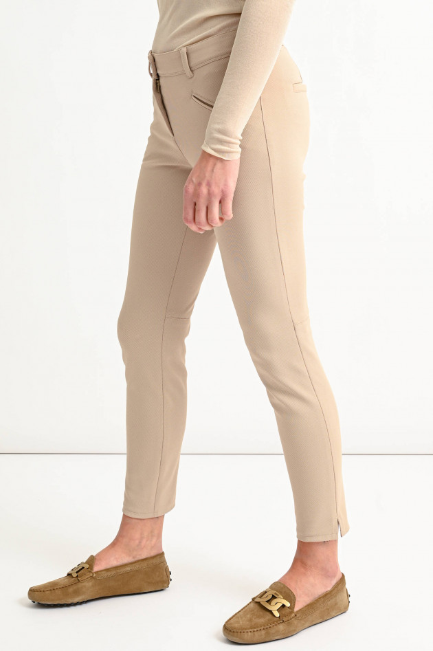 Cambio  Slim Fit Hose RACHEL in Beige