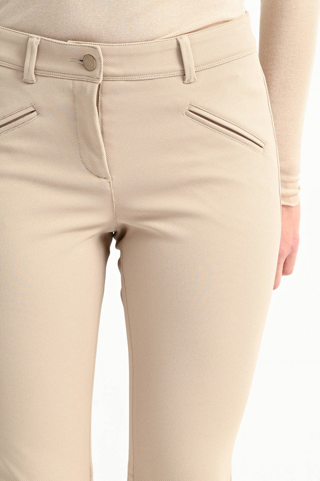 Cambio  Slim Fit Hose RACHEL in Beige