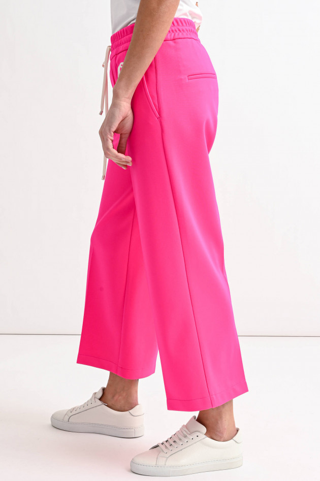 Cambio  Cropped Sweathose CLARA in Neon-Pink