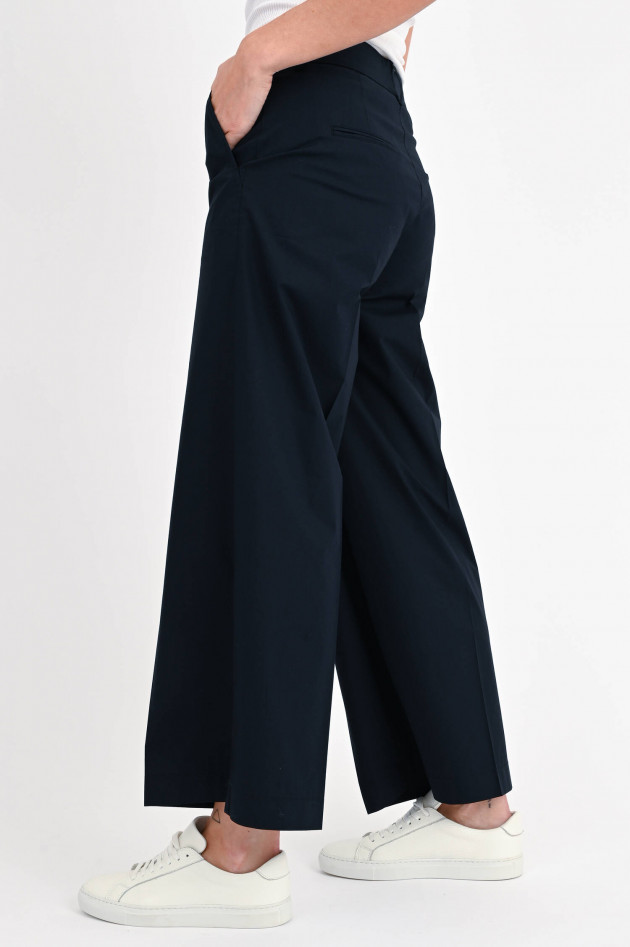 Cambio  Hose APRIL aus Baumwolle in Navy