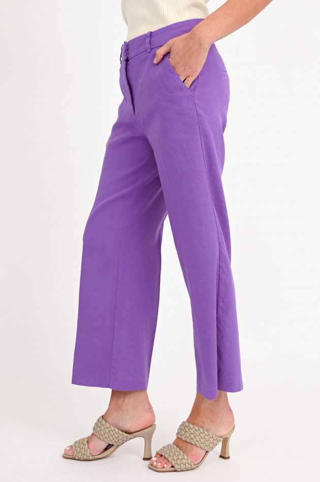 Cambio  Verkürzte Hose CALIFORNIA in Violett