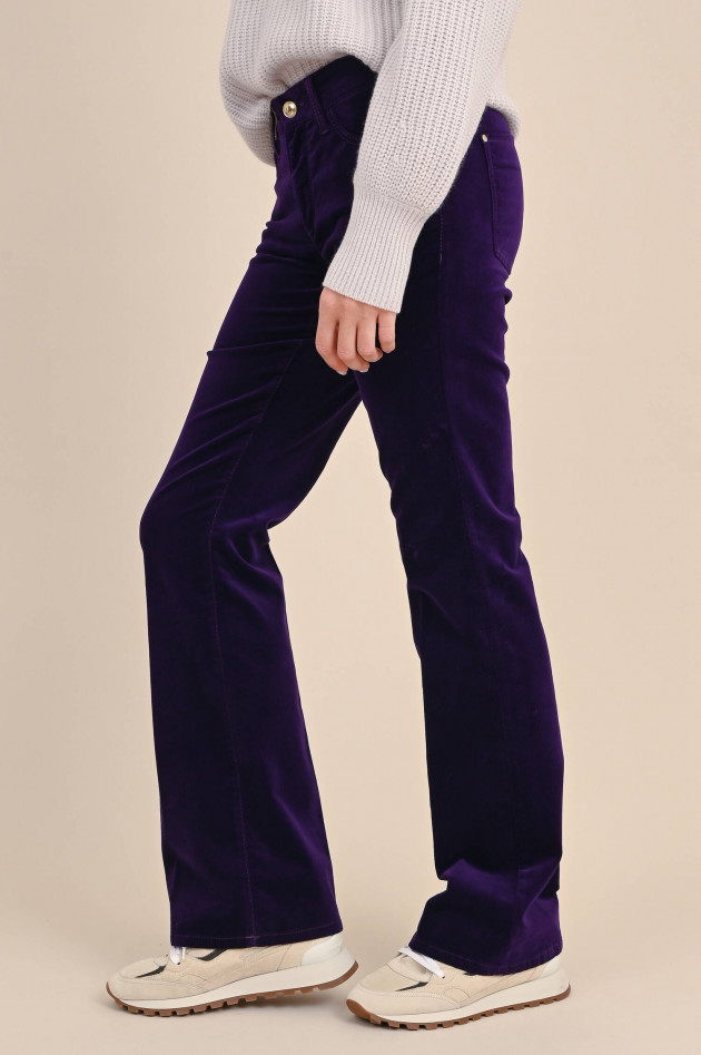 Cambio  Samthose PARIS FLARED in Violett