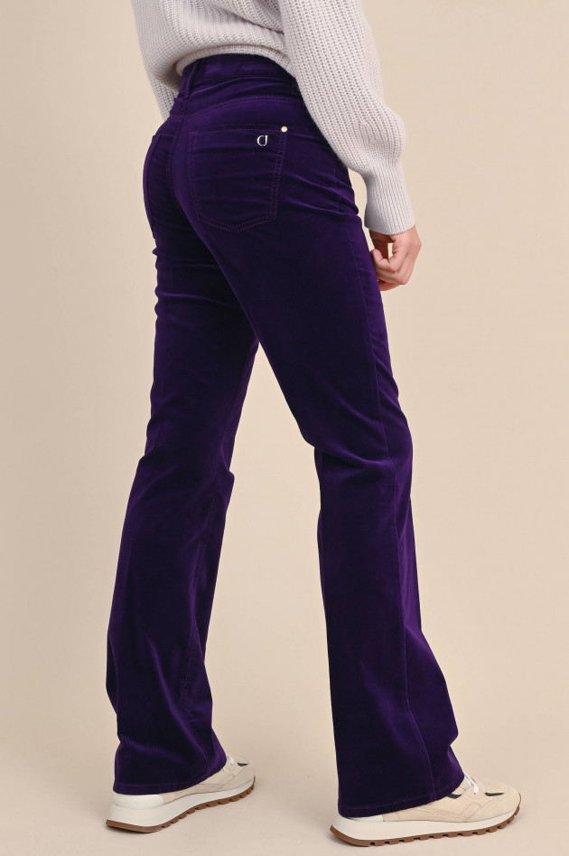 Cambio  Samthose PARIS FLARED in Violett