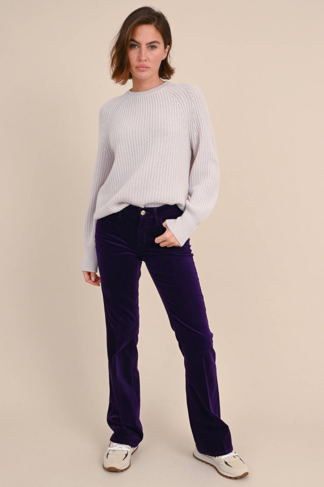 Cambio  Samthose PARIS FLARED in Violett
