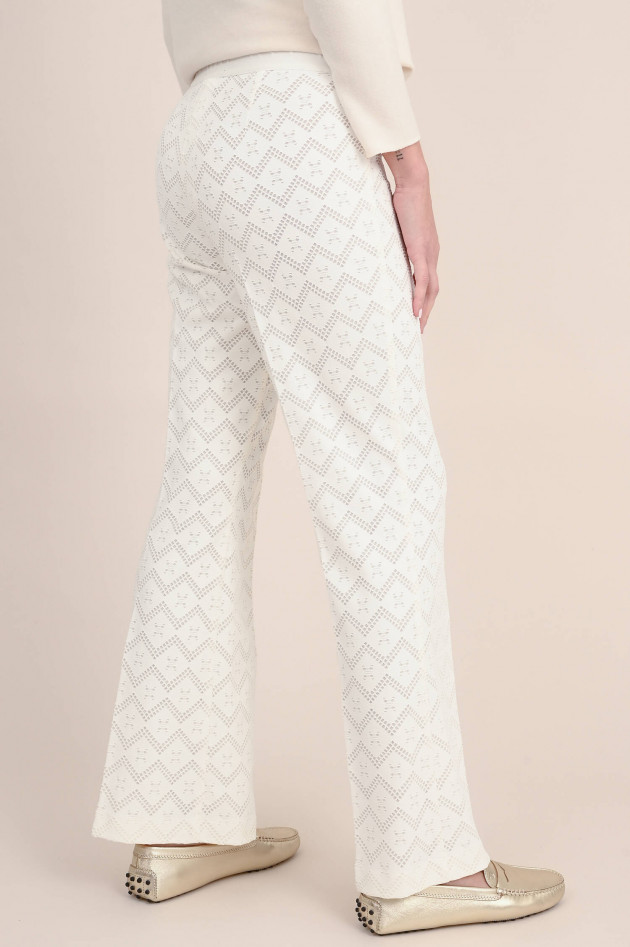 Cambio  Flared Fit Hose FAITH in Ivory