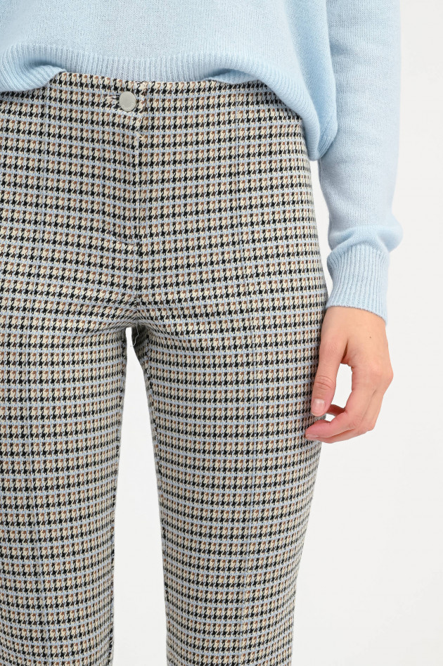 Cambio  Karo-Hose ROS in Braun/Schwarz/Beige