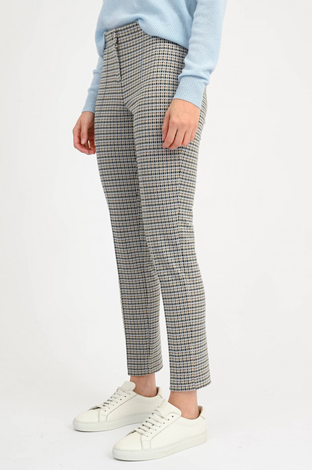 Cambio  Karo-Hose ROS in Braun/Schwarz/Beige
