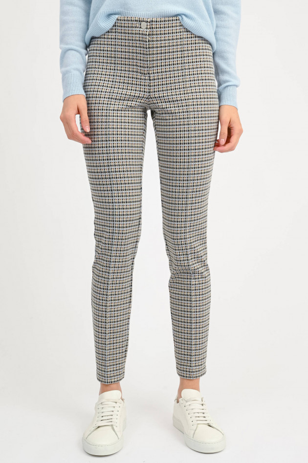 Cambio  Karo-Hose ROS in Braun/Schwarz/Beige