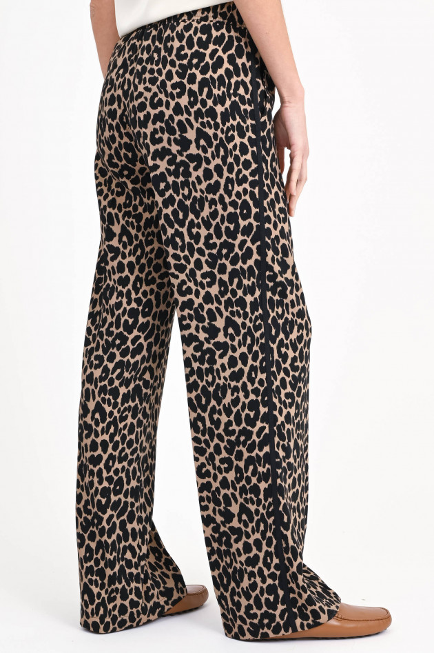 Cambio  Leopardenhose in Braun/Schwarz