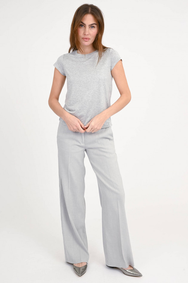 Cambio  Leinen-Baumwoll-Hose MIRA in Fumo
