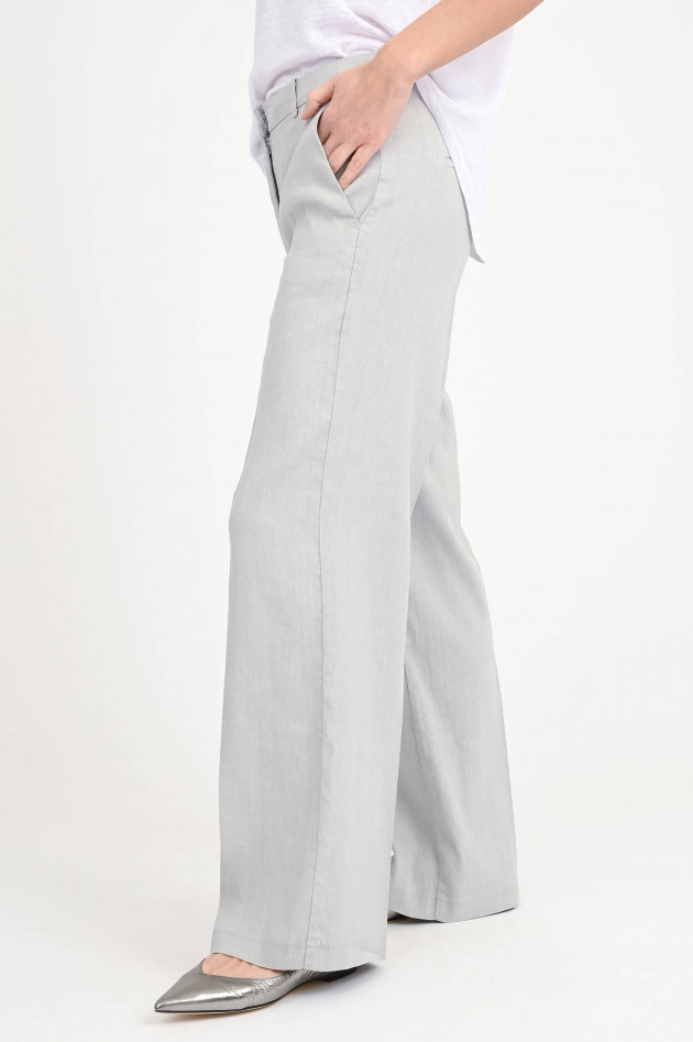 Cambio  Leinen-Baumwoll-Hose MIRA in Fumo