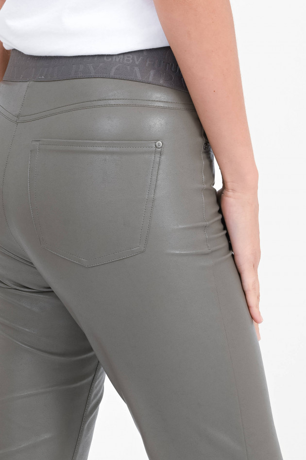 Cambio  Hose aus Kunstleder FELICE in Oliv