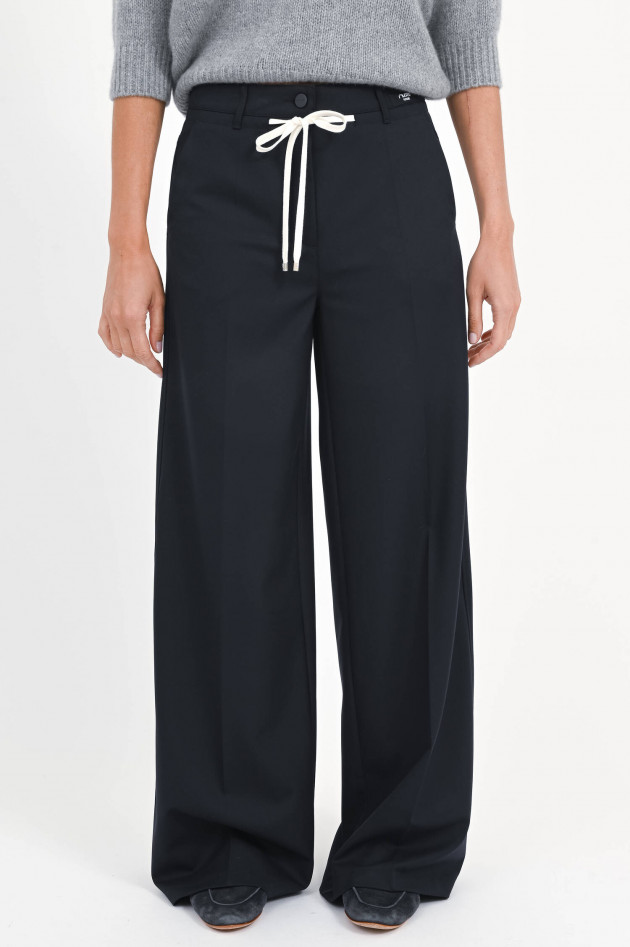 Cambio  Straight-Leg-Hose in Dark Blue