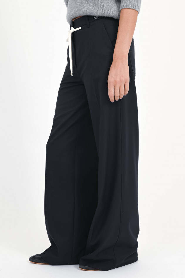 Cambio  Straight-Leg-Hose in Dark Blue