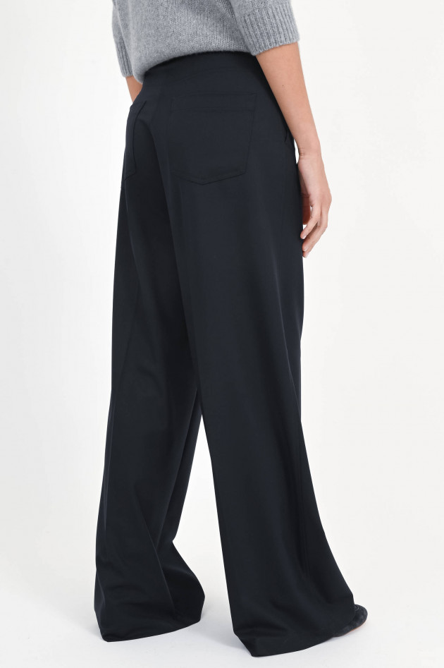 Cambio  Straight-Leg-Hose in Dark Blue