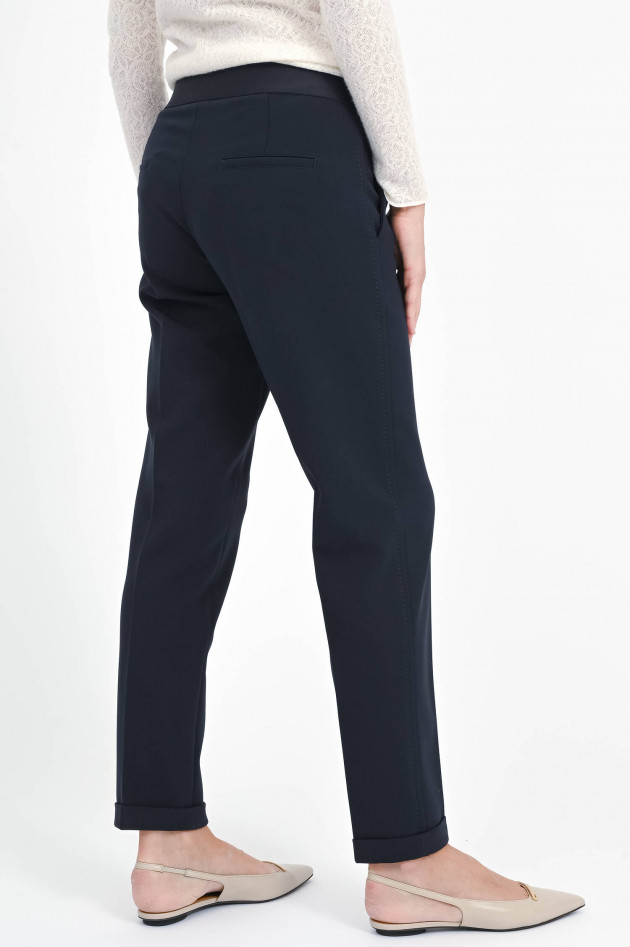 Cambio  Hose KIM mit schmal zulaufendem Bein in Dark Navy