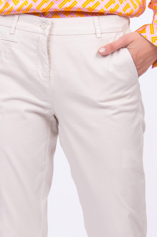 Cambio  Baumwoll-Chino STELLA in Hellbeige