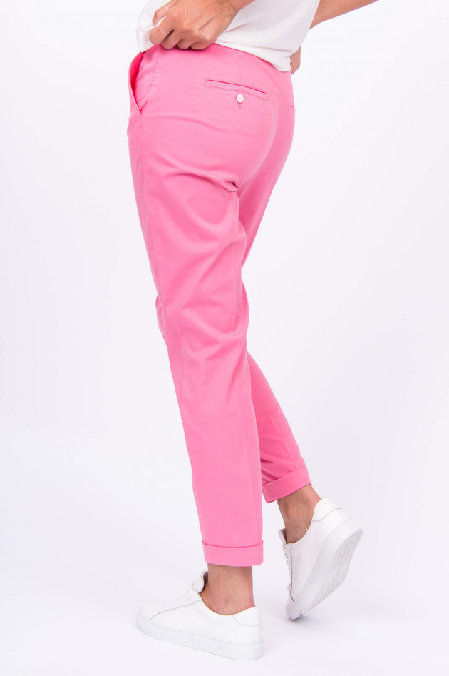 Cambio  Baumwoll-Chino STELLA in Pink