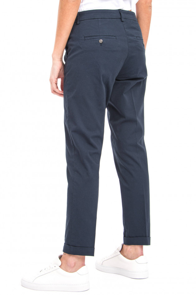 Cambio  Baumwoll-Chino STELLA in Navy