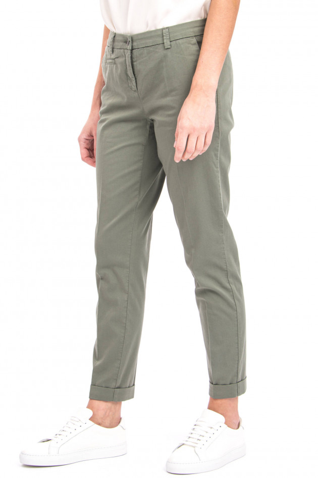 Cambio  Baumwoll-Chino STELLA in Oliv