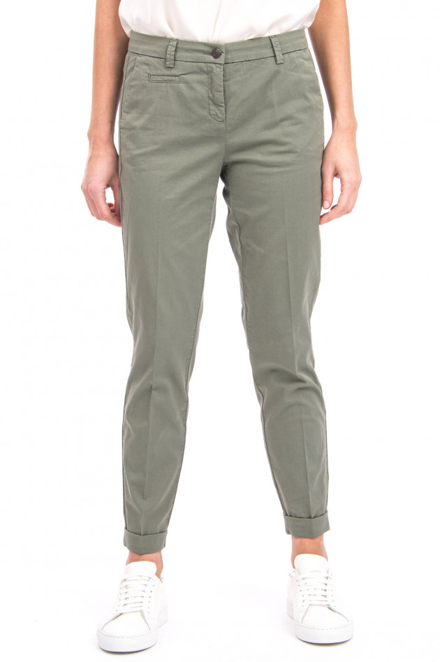 Cambio  Baumwoll-Chino STELLA in Oliv