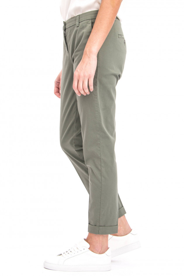 Cambio  Baumwoll-Chino STELLA in Oliv