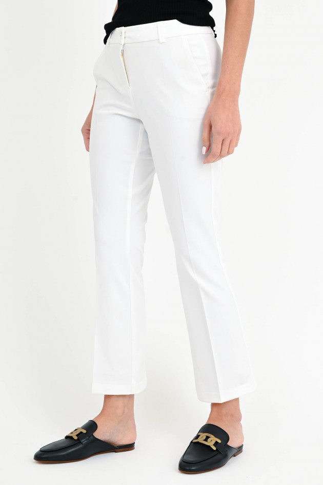 Cambio  Stoffhose STELLA EASY KICK in Weiß
