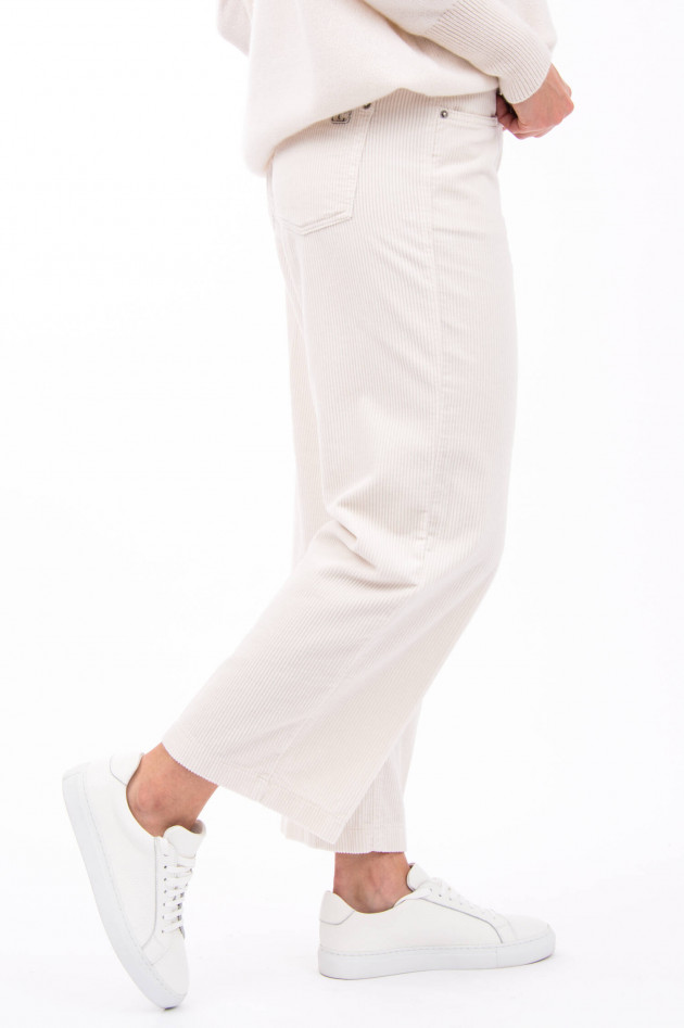 Cambio  Cordhose PHILLIPA in Weiß
