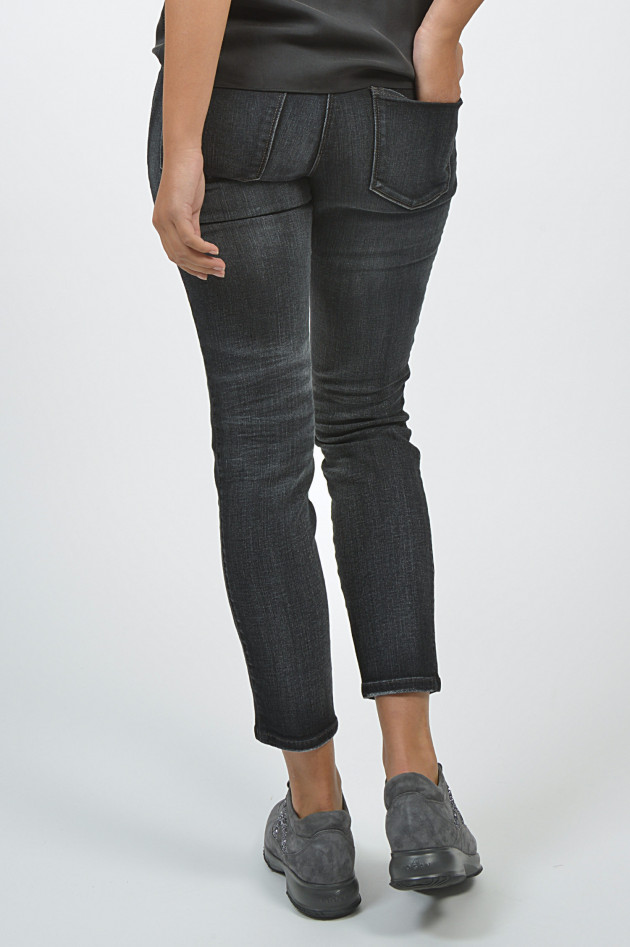 Cambio  Jeans LOLA in Schwarz