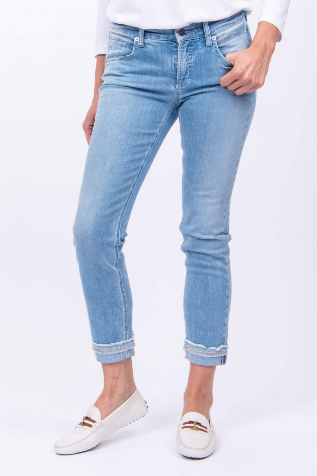 Cambio  Jeans PINA mit Details in Hellblau