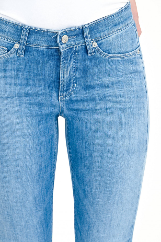 Cambio  Superstretch Jeans PIPER SHORT in Hellblau