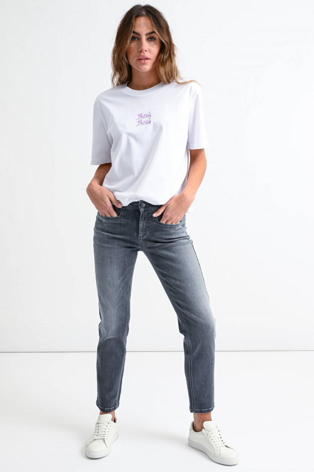 Cambio  X-Pocket-Jeans PINA in Grau