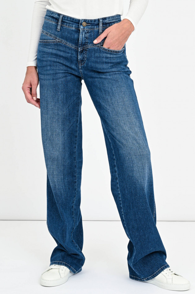 Cambio  Jeans Culotte AIMEE in Dunkelblau