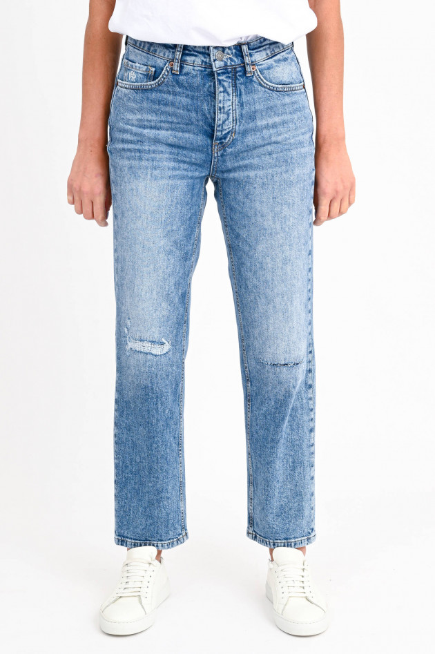 Cambio  x VIKY RADER Jeans VIKY STRAIGHT in Blau