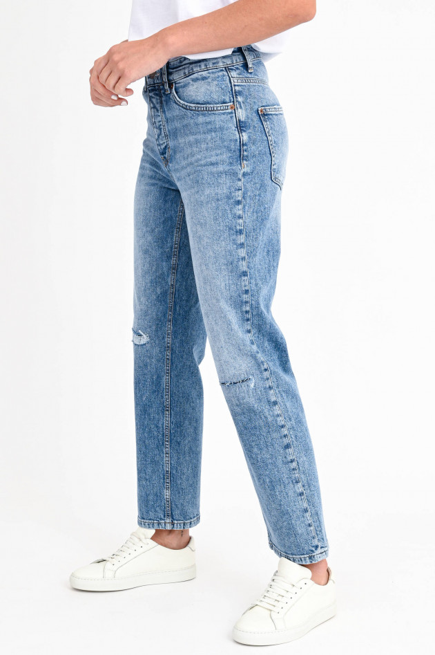 Cambio  x VIKY RADER Jeans VIKY STRAIGHT in Blau