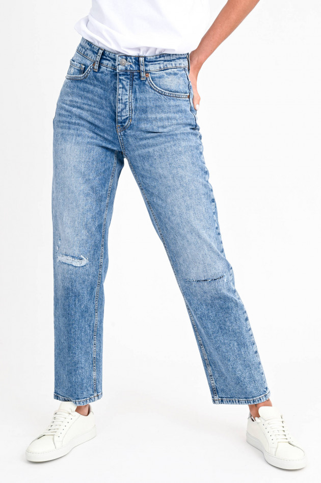 Cambio  x VIKY RADER Jeans VIKY STRAIGHT in Blau