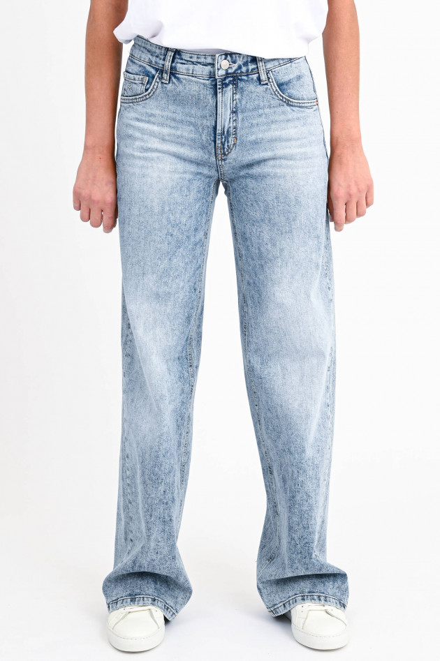 Cambio  x VIKY RADER Jeans VIKY WIDE in Blau